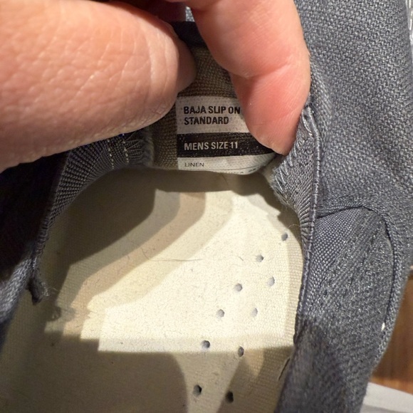 SEAVEES Men's Baja Slip-on Classic M Sneaker Slate Navy Size 11 - Picture 10 of 12